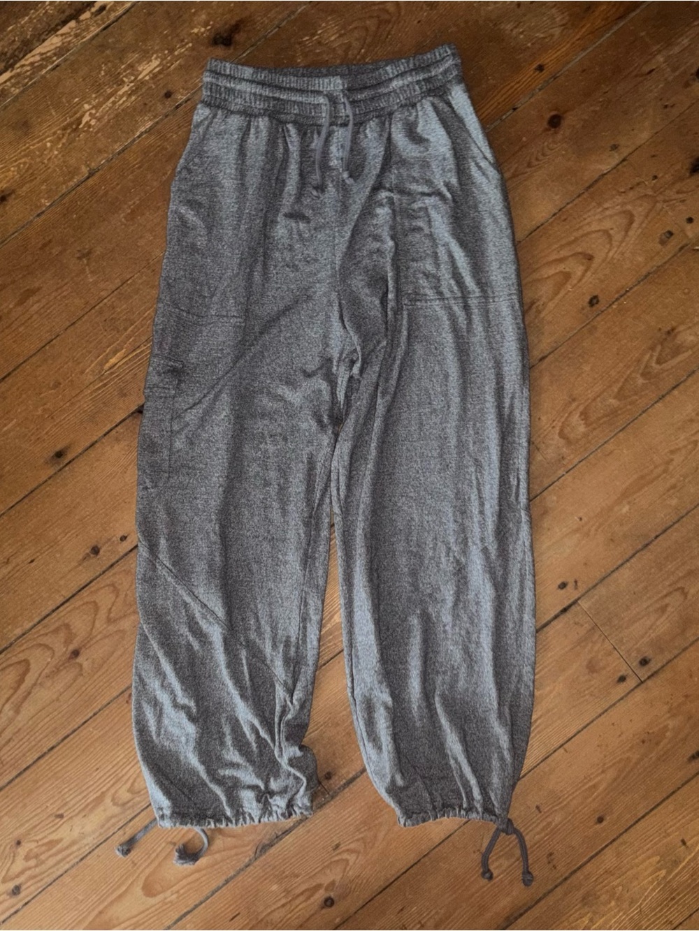 SO Gray Drawstring Jogger Pants
